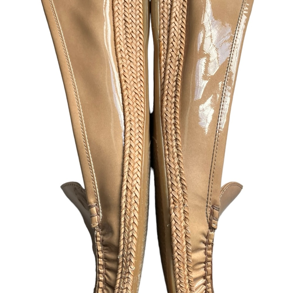 Stuart Weitzman Women's 'Geek' Adobe Aniline Pate… - image 8